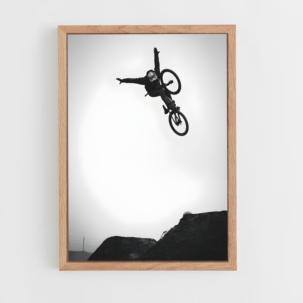 Poster Saut de Brandon – affiche Cyclisme (vue 4)